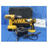 Dewalt 18V XRP DW9 1/2" Drill, Battery, Charger