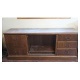 Wooden Entertainment Stand 67Lx18Dx29"H