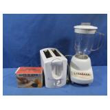 Hamilton Beach Blender, 2-slice Toaster (both