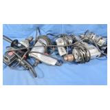 5 Electric Drills incl 2-3/8 Craftsman, 1/4"