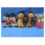 Beanie Babies Punxsutawney Phil Plushes &