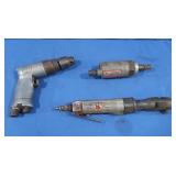 3/8 BP Air Ratchet, Palm Disc Grinder, 3/8 Air