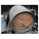 Wooden Keg 19" dia, 30" H
