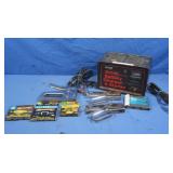 Sears 10-2-50 Amp 12 Battery Charger & more