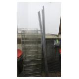 Shelving pcs-4 Legs, 4 Shelves 22x38", 3 Extra