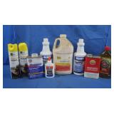 Partial Bottles of Floor Pro, Muriatic Acid,
