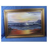 Signed & Framed Artwork 42.5x30.5"