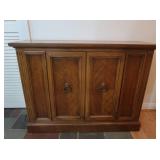 Wooden Hall Table 40Lx12Dx30.5"H