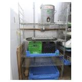 Metal 5-shelf Unit 59Wx18Dx68"H