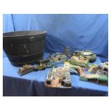 Vintage Toy Playset pcs, Tanks, Acces, Vehicles &