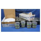 Bamboo Skewers, Paper Doilies, Serving Tray,