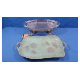 Ernest Creations Serving Dish, Ceramic Decorative