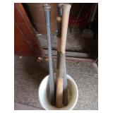 Vintage Wooden Baseball Bats