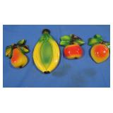Chalkware pcs-Fruit Pieces