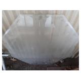 Octagonal Glass Table Top 37"