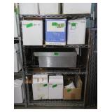 Metal Shelving w/4 shelves-36x24x54"