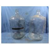 2-5 Gal Glass Wine Jugs
