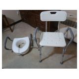 Shower Seat, Toilet Seat