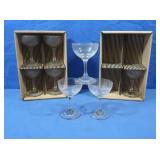 2 Mr Pro Sets of 4.5 oz Cocktail Glasses