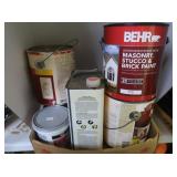 New 1 Gal Brick Paint, Linseed Oil, New Concrete