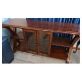Wood Console Table 54x19x30"