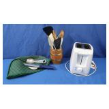 KitchenAid Toaster & Utensils