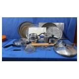 Ovenware Cooking Sheets, Farberware Sauce Pots &