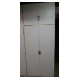 4-door Shelf Cupboards 85Hx33Wx25"D