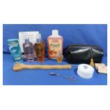 Health & Beauty, Vintage Mens Toiletry Bag