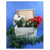 Faux Garland & Floral