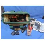 Craftsman Pocket Socket, Claw hammer, Velcro Wrap