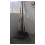Grass Rake, Push Broom, Snow Shovel, Sears Shag