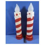 Like New Candy Cane Battery-operated Light Posts