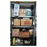 5-shelf Metal Unit 72Hx36Wx16.5"D *NO CONTENTS*