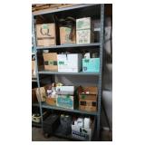 5-shelf Metal Unit 72Hx36Wx16.5"D *NO CONTENTS*