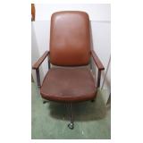Vintage Office Chair-swivels, adjustable