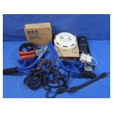 Bungee cord, NIB Smoke Detector, Lo-B-K Trax,