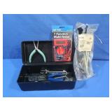 Plastic Tacklebox w/Contents, 7 Function