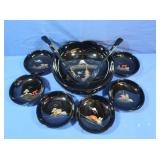 Vintage Oriental Salad Bowl Set NTS (Japan)