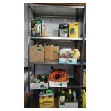 5-shelf Metal Unit 72Hx36Wx16.5"D *NO CONTENTS*