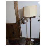 Telescoping Floor Lamp, Brass Floor Lamp-53"