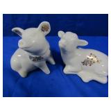 Lenox Jewels Pig, Cow-1 w/o box