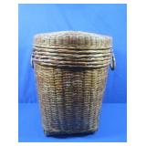 Wicker Basket w/Lid