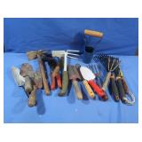 Gardening Tools, Hand Rakes, Shovels