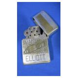 Vintage Zippo Masonic "Elliot" w/LHF