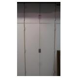 4-door Shelf Cupboards 85Hx33Wx25"D