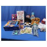 Asst Toys-Lite Brite, Bead Box, Animal Face Masks