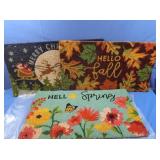 New Outdoor Welcome Mats