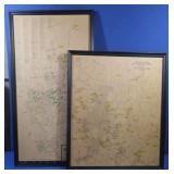 Framed Maps-Greater Greensburg, 1972