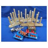 Vintage Plastic Window Lights